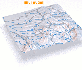 3d view of Huylayaqui