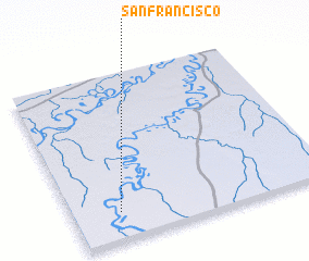 3d view of San Francisco