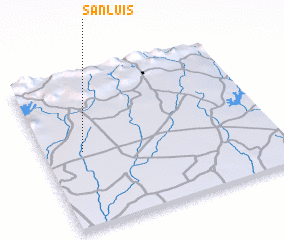 3d view of San Luis