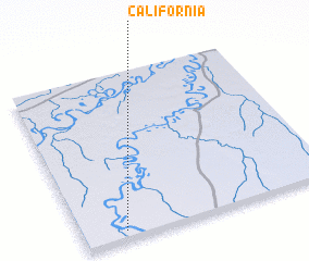 3d view of California