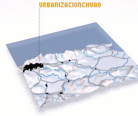 3d view of Urbanización Chuao