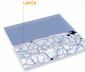 3d view of La Pica