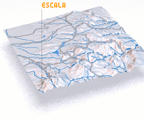 3d view of Escala