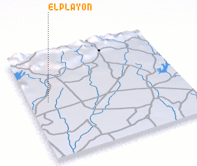 3d view of El Playón