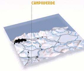 3d view of Campo Verde