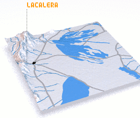 3d view of La Calera