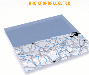 3d view of Hacienda Ballester