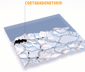 3d view of Cortada de Maturín