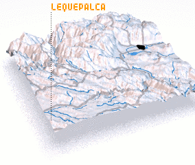 3d view of Lequepalca