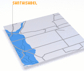 3d view of Santa Isabel