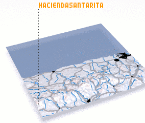 3d view of Hacienda Santa Rita