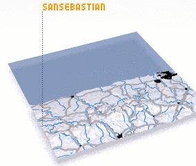 3d view of San Sebastian