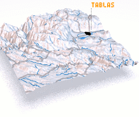 3d view of Tablas