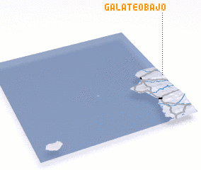 3d view of Galateo Bajo