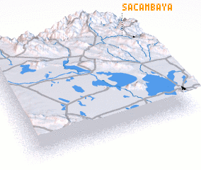 3d view of Sacambaya