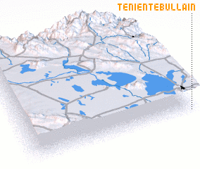 3d view of Teniente Bullaín