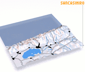 3d view of San Casimiro