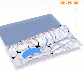 3d view of Río Arriba