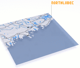 3d view of North Lubec