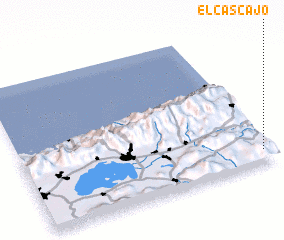 3d view of El Cascajo