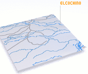 3d view of El Cochino