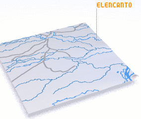 3d view of El Encanto