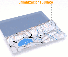 3d view of Urbanización El Junco