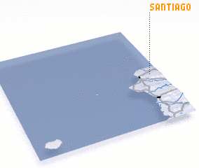 3d view of Santiago