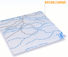 3d view of Boca El Saman