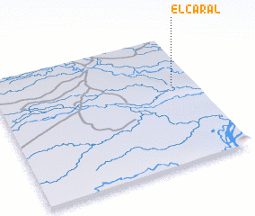 3d view of El Caral
