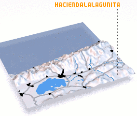 3d view of Hacienda La Lagunita