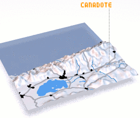 3d view of Cañadote