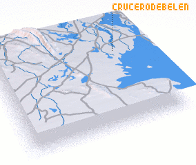 3d view of Crucero de Belén