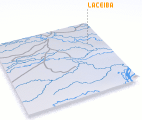 3d view of La Ceiba