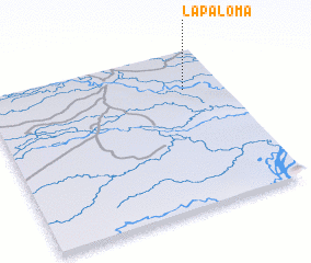 3d view of La Paloma