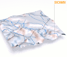 3d view of Sicuani