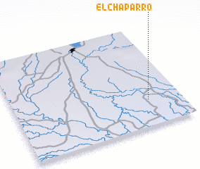 3d view of El Chaparro