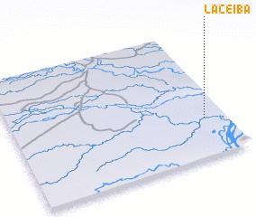 3d view of La Ceiba