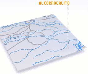 3d view of Alcornocalito