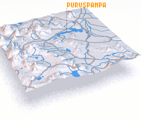 3d view of Puruspampa