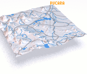 3d view of Pucará