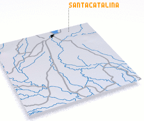 3d view of Santa Catalina