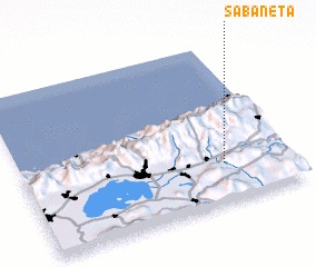 3d view of Sabaneta