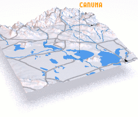 3d view of Cañuma