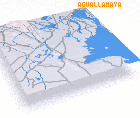 3d view of Aguallamaya