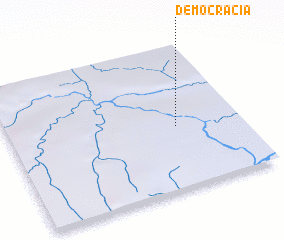 3d view of Democracia