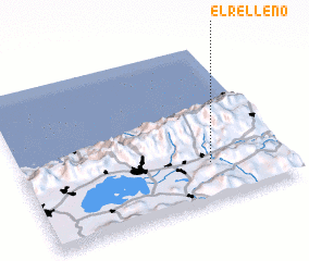 3d view of El Relleno