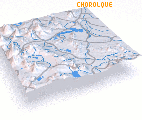 3d view of Chorolque