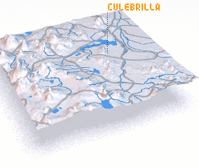 3d view of Culebrilla