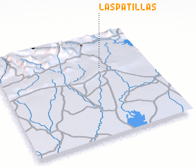 3d view of Las Patillas